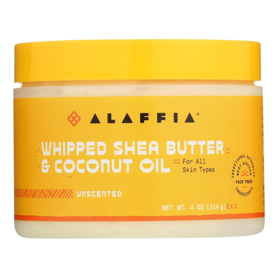 Alaffia - Whip Shea Btr/cnut Unscnt - Ea Of 1 - 4 Oz - Maras Green